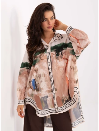 IT košile KS 18729.12 světle béžová