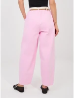 Kalhoty IT SP FL9665.78 světle růžové