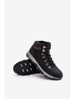 Mužské trekové boty Big Star KK174215 Černé