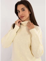 Jumper AT SW 2339.54 světle žlutý