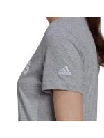 Dánské tričko W HL2053 šedé - Adidas Dánské tričko W HL2053 šedé - Adidas