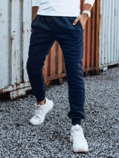 Pánské tmavě modré kalhoty FashionStreet UX4432