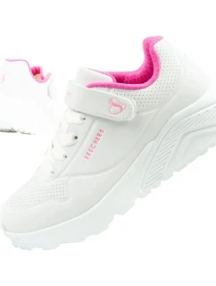 Skechers Uno Lite dětské sportovní tenisky bílé pohodlné