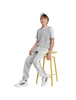 Dětské kalhoty adidas Essentials světle šedé JY4995