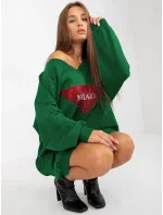 Mikina VI BL 3113.73P tmavě zelená Mikina VI BL 3113.73P tmavě zelená