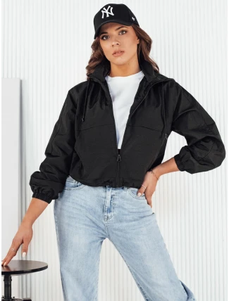 Dámská přechodná bunda s kapucí GRAUS černá FashionStreet TY4222 Dámská přechodná bunda s kapucí GRAUS černá FashionStreet TY4222