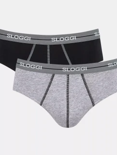 sloggi men Start Midi C2P box - GRAY - SLOGGI GRAY - SLOGGI