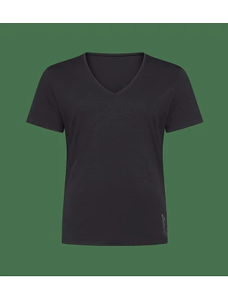 SLG Base V Neck Shirt - Black - SLOGGI Black - SLOGGI SLG Base V Neck Shirt - Black - SLOGGI Black - SLOGGI