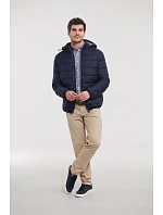 Russell Athletic 440M Pánská Nano bunda s kapucí 10.440M dark olive Russell Athletic 440M Pánská Nano bunda s kapucí 10.440M dark olive