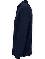 NEOBLU Owen LSL Men Pánské těžké piqué polo s dlouhým rukávem 24.4396 night blue NEOBLU Owen LSL Men Pánské těžké piqué polo s dlouhým rukávem 24.4396 night blue