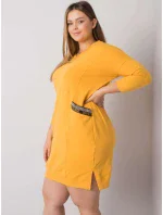 Šaty RV SK 6836.55P tmavě žlutá