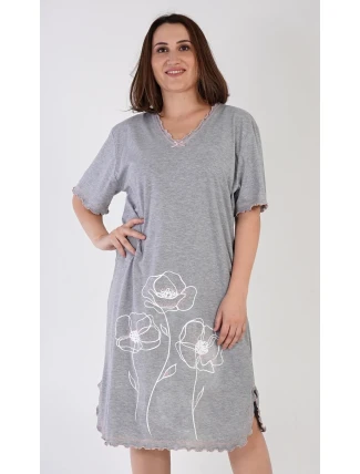 Dámská noční košile s krátkým rukávem Leona