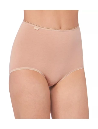 sloggi 24/7 Cotton Midi C3P - BROWN - SLOGGI BROWN - SLOGGI