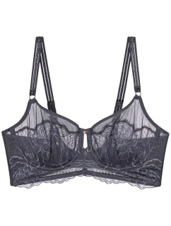 Dámská podprsenka Wild Peony Florale W01 - GRAY - šedá 00DK - TRIUMPH