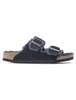 Birkenstock Arizona VL Shearling Midnight zateplené žabky semišová kůže široké regular (1020592) Birkenstock Arizona VL Shearling Midnight zateplené žabky semišová kůže široké regular (1020592)