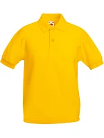 Fruit of the Loom Kids 65/35 Polo Dětské piqué polo 16.3417 sunflower Fruit of the Loom Kids 65/35 Polo Dětské piqué polo 16.3417 sunflower
