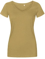 Promodoro 1525 Dámské tričko X.O s výstřihem do V 40.1525 olive Promodoro 1525 Dámské tričko X.O s výstřihem do V 40.1525 olive