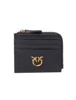 Pouzdro na kreditní karty Pinko Holder Nappa Chevron 100879A0GK Pouzdro na kreditní karty Pinko Holder Nappa Chevron 100879A0GK