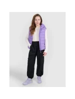 Dívčí rukávy bez rukávů se syntetickou výplní 4F 4FJRAW25TVJAF322-51S