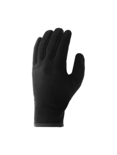 4F Rukavice H4Z22-REU014 tmavě černé