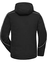 Daiber JN 886 Pracovní softshellová polstrovaná bunda - Solid 02.0886 black Daiber JN 886 Pracovní softshellová polstrovaná bunda - Solid 02.0886 black