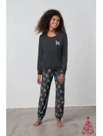 Vamp - Hřejivé dámské pyžamo 17929 - Vamp Vamp - Hřejivé dámské pyžamo 17929 - Vamp