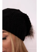 Sandra K210 fleecová čepice černá Sandra K210 fleecová čepice černá