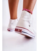 Dámské Vysoké Tenisky Big Star DD274332 Bile Dámské Vysoké Tenisky Big Star DD274332 Bile