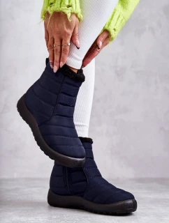 Dámské tmavě modré teplé sněhule Mezyss