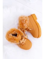 Dětské Kotníkové Boty Zateplené Camel Tesoro