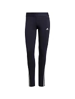 Dámské legíny Essentials 3S W H07771 černo-bílé - Adidas Dámské legíny Essentials 3S W H07771 černo-bílé - Adidas