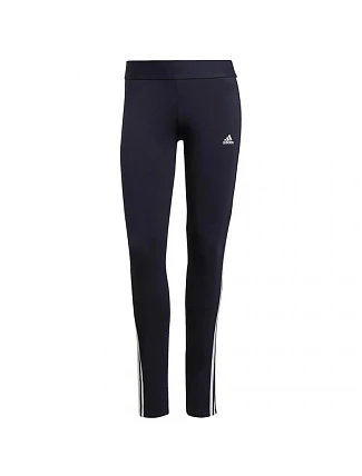 Dámské legíny Essentials 3S W H07771 černo-bílé - Adidas Dámské legíny Essentials 3S W H07771 černo-bílé - Adidas