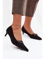 Lodičky na podpatku model 225407 Step in style Lodičky na podpatku model 225407 Step in style