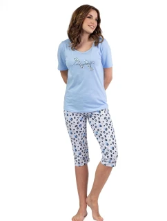 Dámské pyžamo 689 blue - REGINA