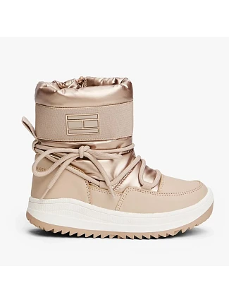 Tommy Hilfiger dámské sněhule SNOW BOOT T3A5-34052-1474591 BRONZE