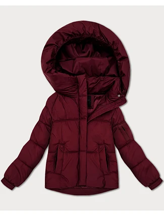 Dámská přechodná bunda oversize S'West vínová (B2003-27) Dámská přechodná bunda oversize S'West vínová (B2003-27)