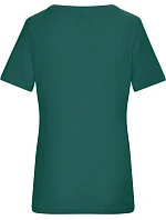 Daiber 8039 Dámské bio tričko s jemným žebrováním 02.8039 smoky green Daiber 8039 Dámské bio tričko s jemným žebrováním 02.8039 smoky green