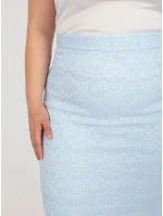 Sukně LK SD 506634.47 světle modrá