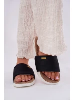 Dámské pantofle Big Star – černé