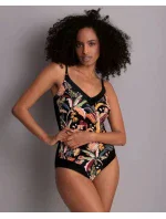 Jednodílné plavky 7725 M2 černo-žluté - Anita Jednodílné plavky 7725 M2 černo-žluté - Anita