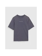 Chlapecké tričko oversize s potiskem 4F 4FJWSS25TTSHM1879-22S