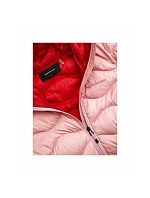 Dámská péřová bunda PEAK PERFORMANCE, model Helium Down Hood Jacket, růžová barva Dámská péřová bunda PEAK PERFORMANCE, model Helium Down Hood Jacket, růžová barva