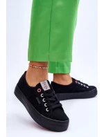 Dámské Tenisky na platformě Cross Jeans LL2R4039 Černá