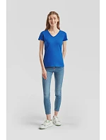 Fruit of the Loom Lady-Fit Valueweight V-Neck T Dámské tričko s výstřihem do V 16.1398 deep navy Fruit of the Loom Lady-Fit Valueweight V-Neck T Dámské tričko s výstřihem do V 16.1398 deep navy