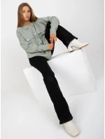 Dámský svetr D90039W90818A3 světle zelený Dámský svetr D90039W90818A3 světle zelený