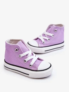 Dětské Vysoké Tenisky fialove Filemon