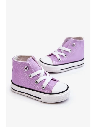 Dětské Vysoké Tenisky fialove Filemon