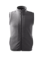 Next fleece vesta unisex ocelově šedá Next fleece vesta unisex ocelově šedá