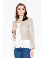 Dámské sako M456 olivové - Figl Dámské sako M456 olivové - Figl