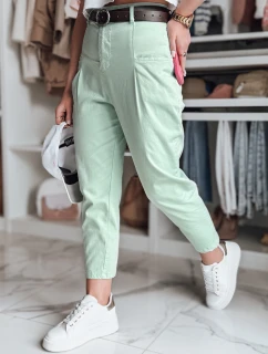 Dámské mint chinos kalhoty CHINOSKA FashionStreet UY2555